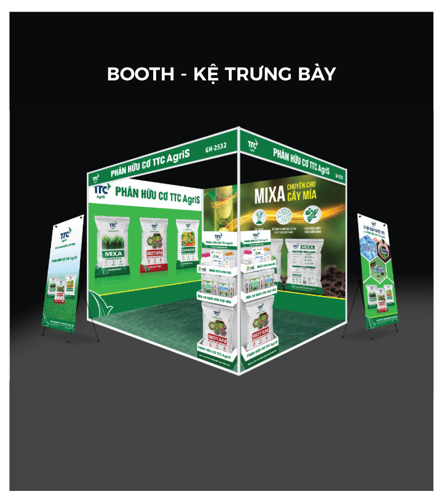 BOOTH-KỆ TRƯNG BÀY